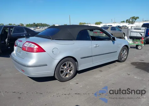 2007 Saab 9-3 2.0T z USA, uszkodzony, nr VIN YS3FD79Y876000764